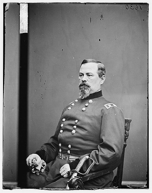 General Irvin McDowell led Union forces against the fledgling Confederate army at First Mananas. 